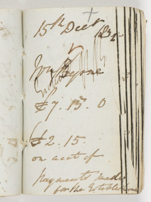 Volume 07 Item 06: John Macarthur chequebook butts, 182...