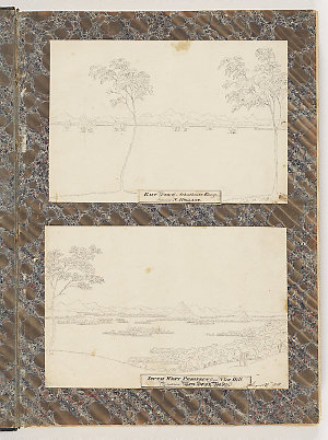 Album of original drawings by Captain James Wallis and ...