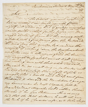 Series 08.01: Letter received by Banks from Charles Cle...