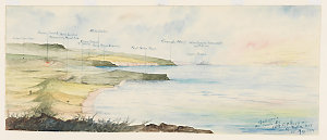 Views at Gallipoli, 1915 / watercolours by G. P. Hoskin...