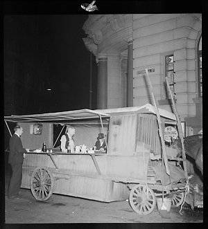 File 27: Sydney, Cafe de Fairfax by night, [1930s-1955]...