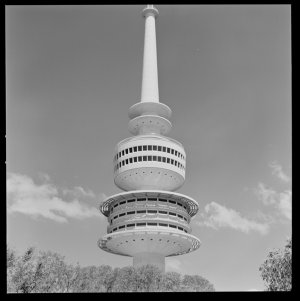 File 05: Telecom Tower, Canberra, 1970s / photographed ...