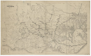 Railway map of Victoria [cartographic material] / Victo...