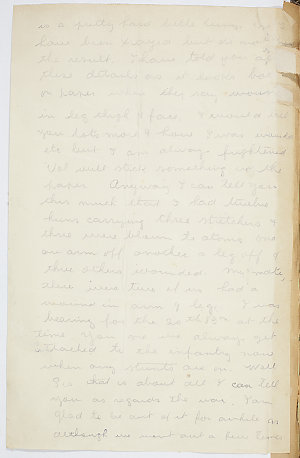 Vick letters, 1916-1918 / Frederick Harold Vick
