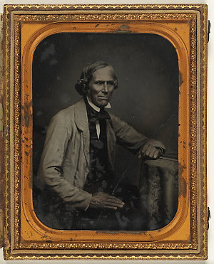 [Studio portrait of George Paton, ca. 1855-1860 / ambro...