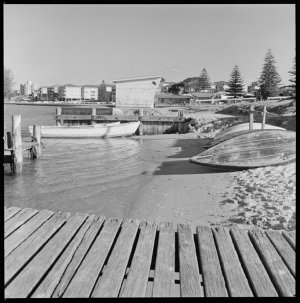 File 40: Tree shadow, boat ramp and boats, [1950s-Augus...