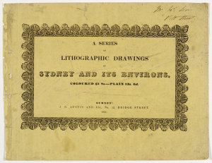 A series of lithographic drawings of Sydney and it envi...