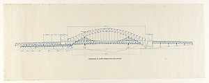 The Story Bridge, Brisbane: 3 blue prints, 1936 / By Jo...