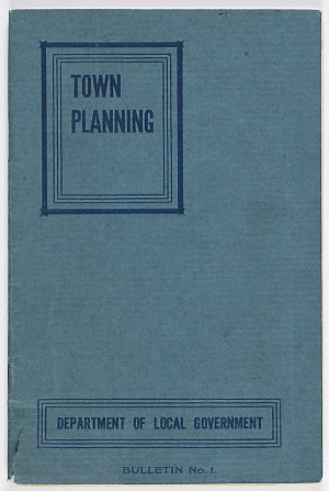 Town planning : a sketch in outline / by John Sulman.