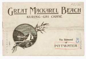 Great Mackarel Beach : Kuring-gai Chase : The Balmoral ...