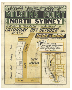 [North Sydney subdivision plans] [cartographic material...