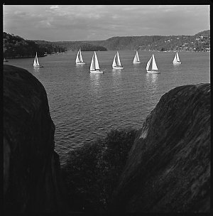 File 23: Summer afternoon, Middle Harbour, 1970s / photographed by Max Dupain