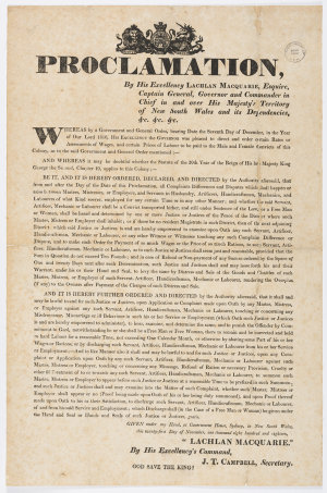 Proclamation : whereas by a government and general orde...