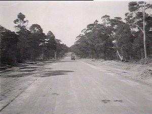 General view of Great Southern Road, looking north