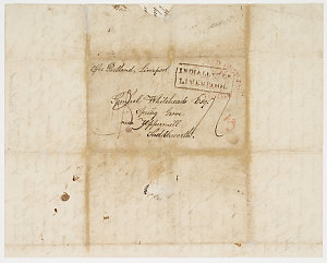Letter from Joseph Whitehead to his uncle Samuel Whitehead, 1 March 1838