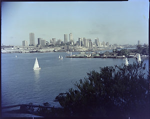 File 18: City from Balls Head, May 1977 / photographed ...
