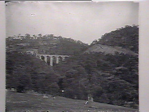 Knapsack Gully Viaduct, near Blue Mountains