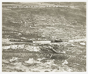 Sir Hudson Fysh - aerial photographs, Palestine, 1918