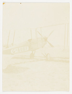 Sir Hudson Fysh - photographs, mainly early biplanes, 1...
