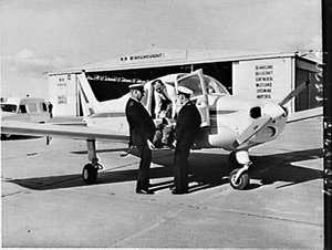 De Havilland Beechcraft small aeroplane for the Central...