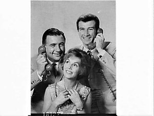 APA studio photograph of the cast of the Mavis Bramston...
