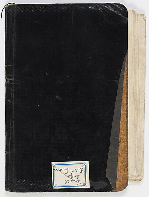 Item 02: Notebook used by Henry Lawson ca. 1908-1911