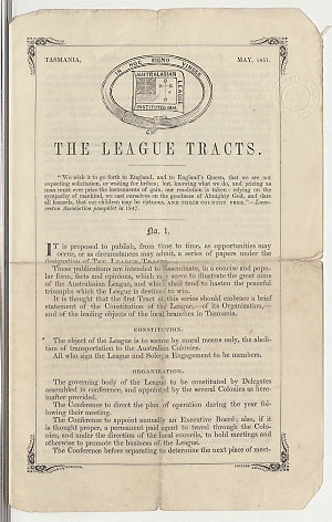 The League tracts.