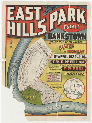[East Hills subdivision plans] [cartographic material]
