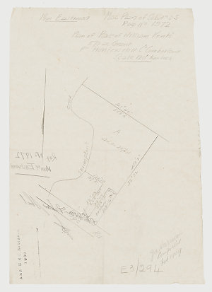 [Eastwood subdivision plans] [cartographic material]