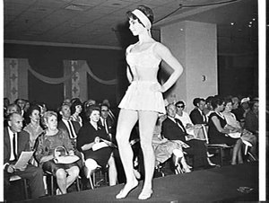 Jantzen 1964-65 swimsuit fashion parade, Menzies Hotel