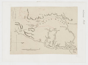 [Manuscript map of Nepean River and Port Jackson, New S...