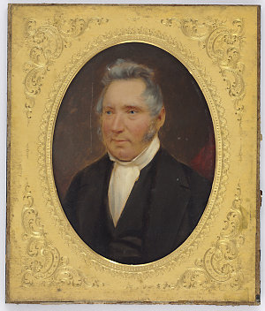 A portrait of Reverend J.D. Lang, 1859?