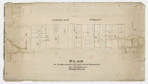 Plan of the Boundary Stone Inn & premises situate in Bo...