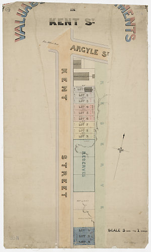 Valuable allotments in Kent Street [cartographic materi...