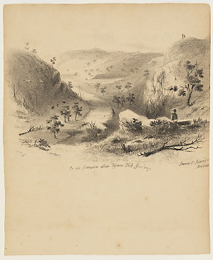 On the Barwon above Fyans Ford Geelong [a view], ca. 18...