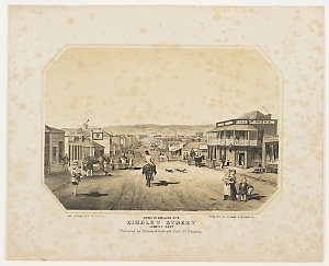 Views in Adelaide, no. 2: Hindley Street looking east /...