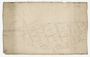 Riley's Estate, plotting of the sections on Palmer's 10...