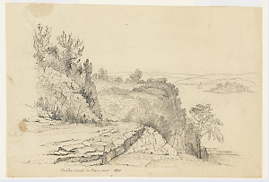 On the road to Cremorne, [a view of Sydney Harbour], 18...