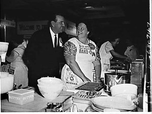 Bob and Dolly Dyer host the first day of the 1st Intern...