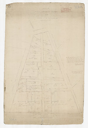 Plan of Sain Phillip's Glebe in the Parish of Petersham...