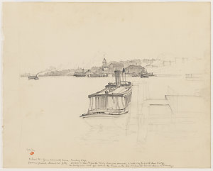 Milson's Point - from Admiralty House - Landing Stage [...