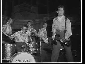 Col Joye and the Joyboys performing on the Sydney Town ...