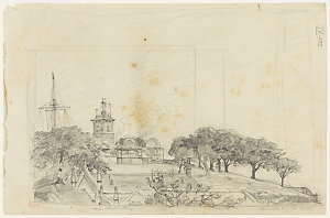 The Observatory, Observatory Hill. [A view, including H...