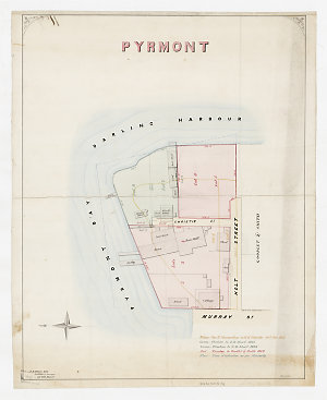 Pyrmont [cartographic material] / F. H. Ruess, Sen. Arc...