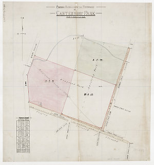Proposed alterations of the boundaries of Canterbury Pa...