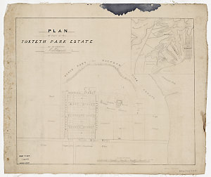 Plan of part of the Toxteth Park Estate as divided into...