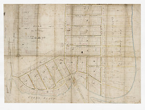 Plan of the village of Tempe [cartographic material] / ...