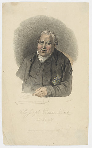Sir Joseph Banks, Bart., &c. &c. &c., 1819 / drawn by W...