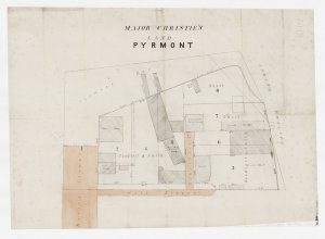 Major Christie's land, Pyrmont [cartographic material].