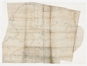 [Manuscript cadastral map of allotments along Miller's ...